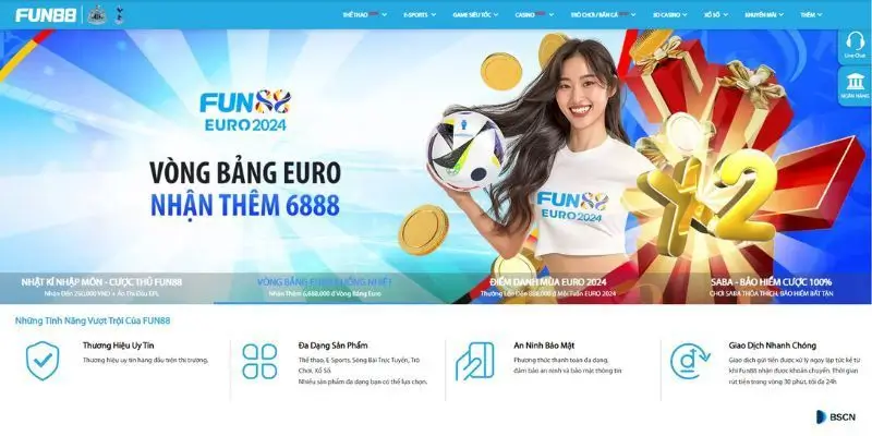 FUN88 - Uy Tín và Đa Dạng